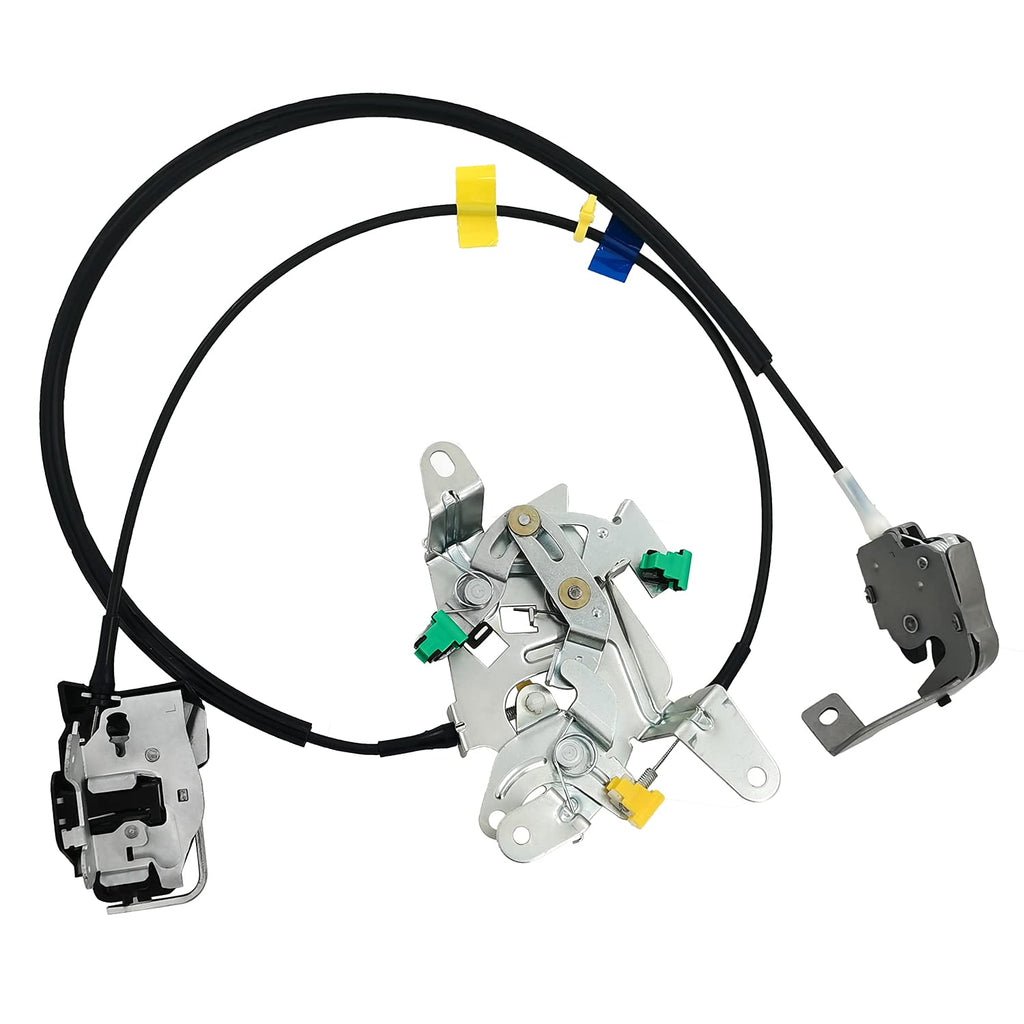 Right Passenger Side Rear Door Lock & Cable Assembly Pack of 2 V4663