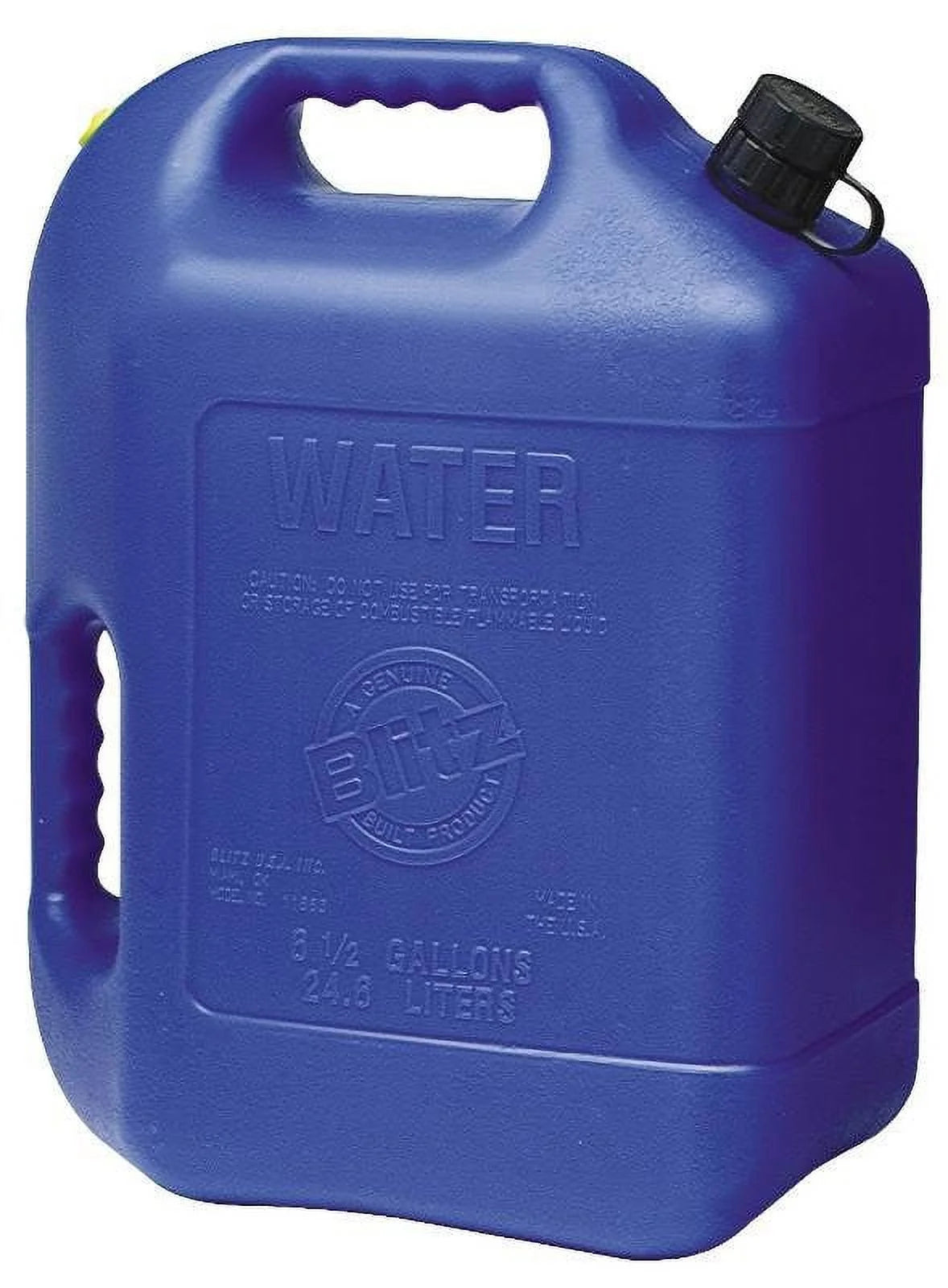 Gray 24 qt Polyethylene Water Can V600896