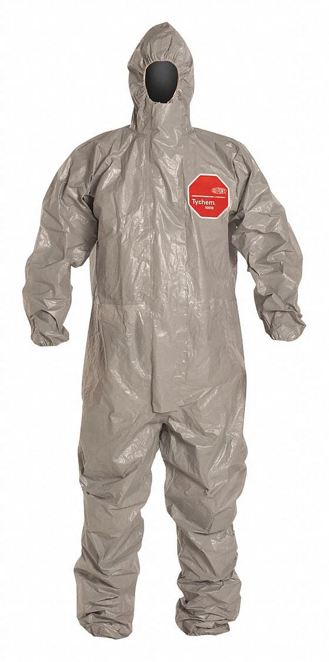 Gray Hooded Coverall W440