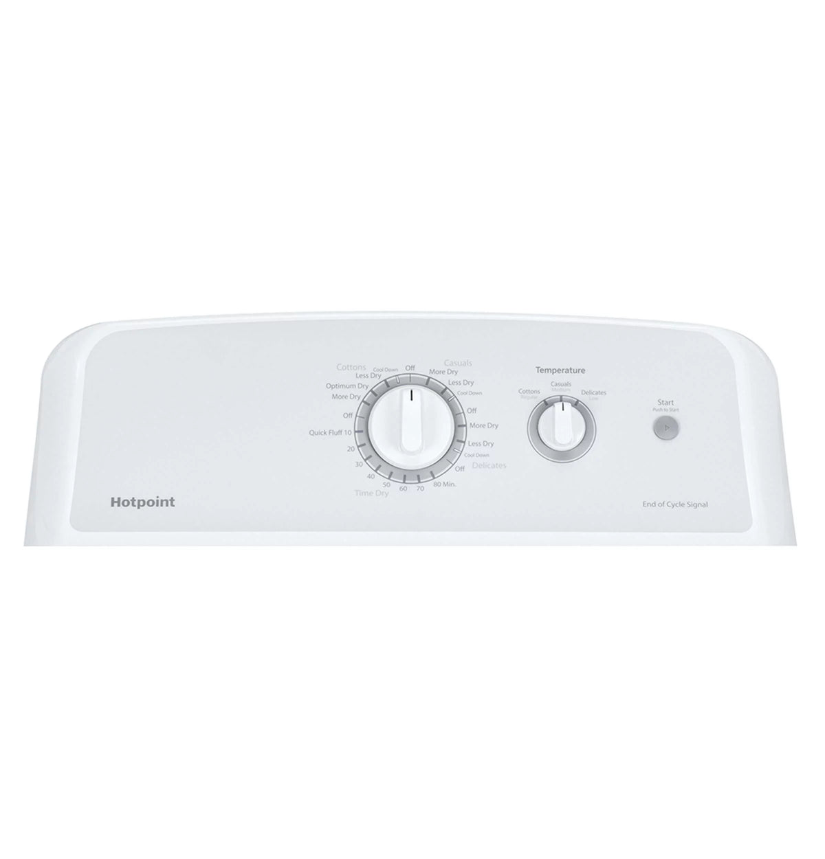 White Gas Dryer Z986653
