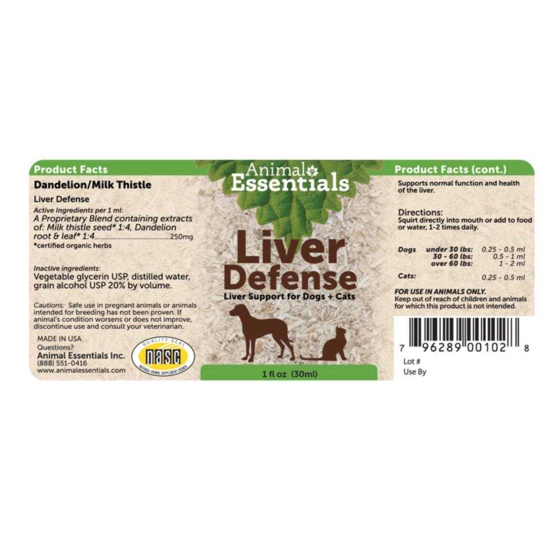 Liver Defense Pet Supplies T972