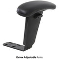 Black Adjustable Arms Seating Accessories F207