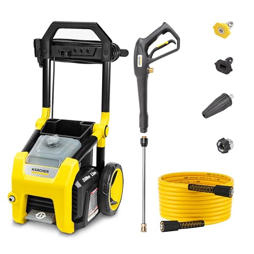 Kärcher Pressure Washer K1700, 3 Spray Nozzles, Detergent Tank K630946