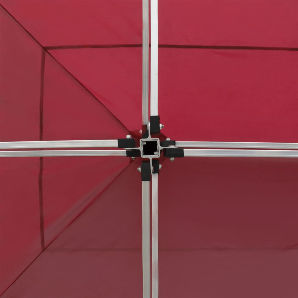 Red Folding Party Tent Aluminium K6058