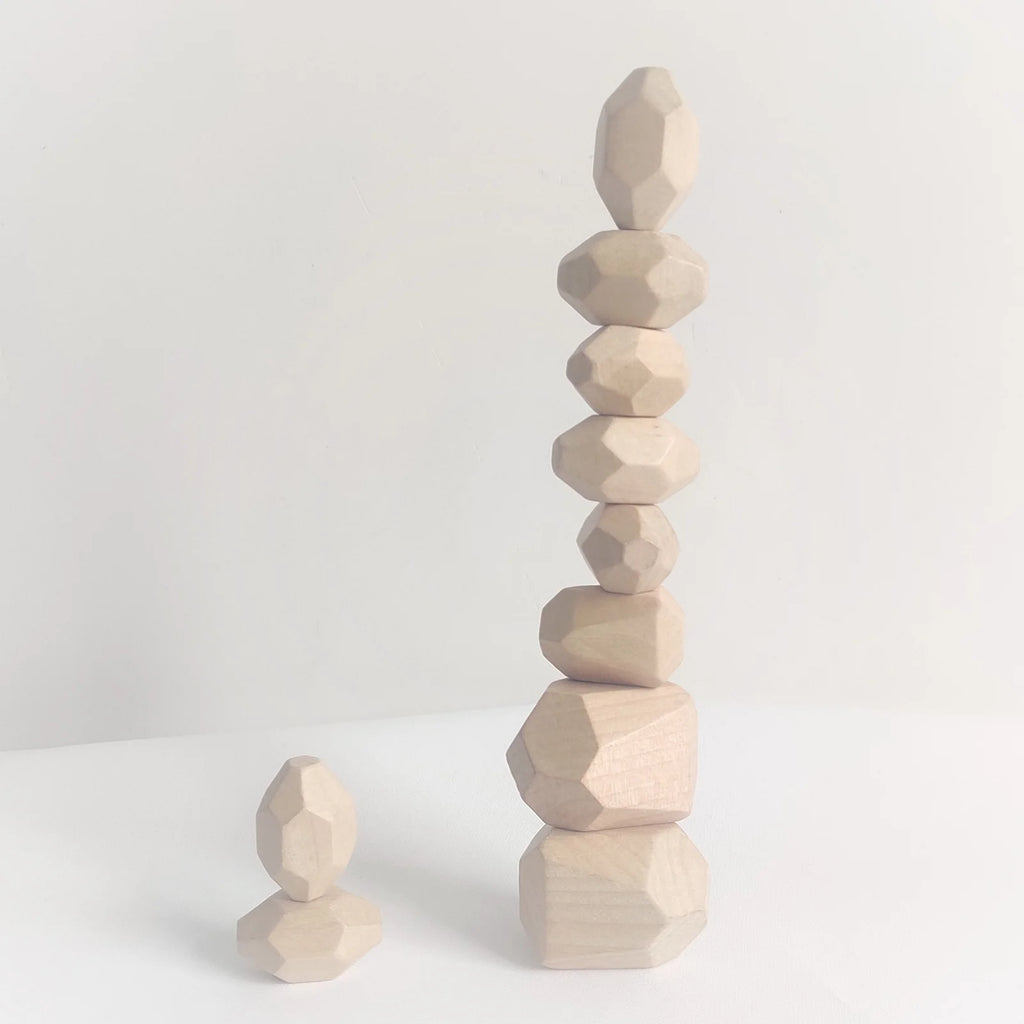 Nordic Baby Wooden Building Blocks Balance Stacking Game Puzzle Toys S263725