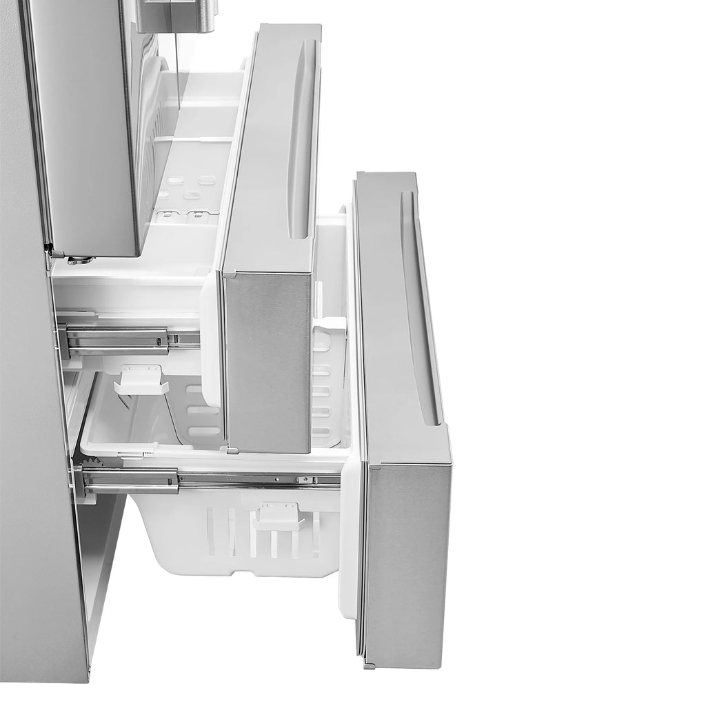 22.5 cu. ft. 4-Door Stainless Steel Refrigerator P52188