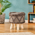 Handcrafted Fabric Stool B2554