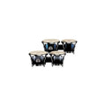 Carbon Vapor Oak Bongo Set T8399