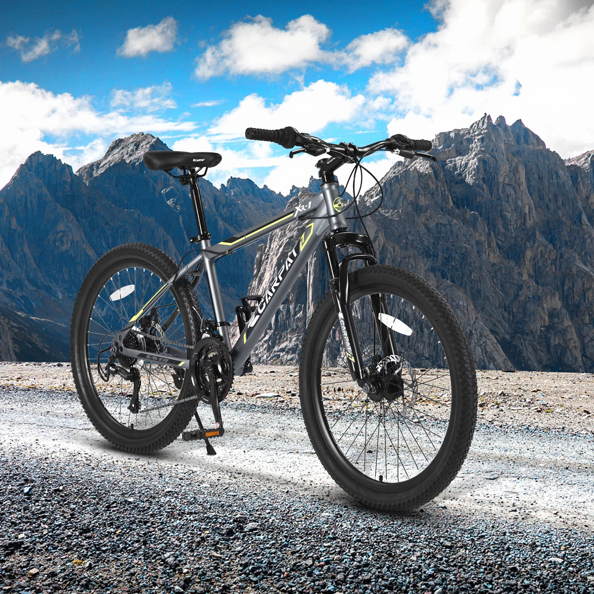 24 inch Kids Mountain Bike with Disc Brakes 21 Speed U955656