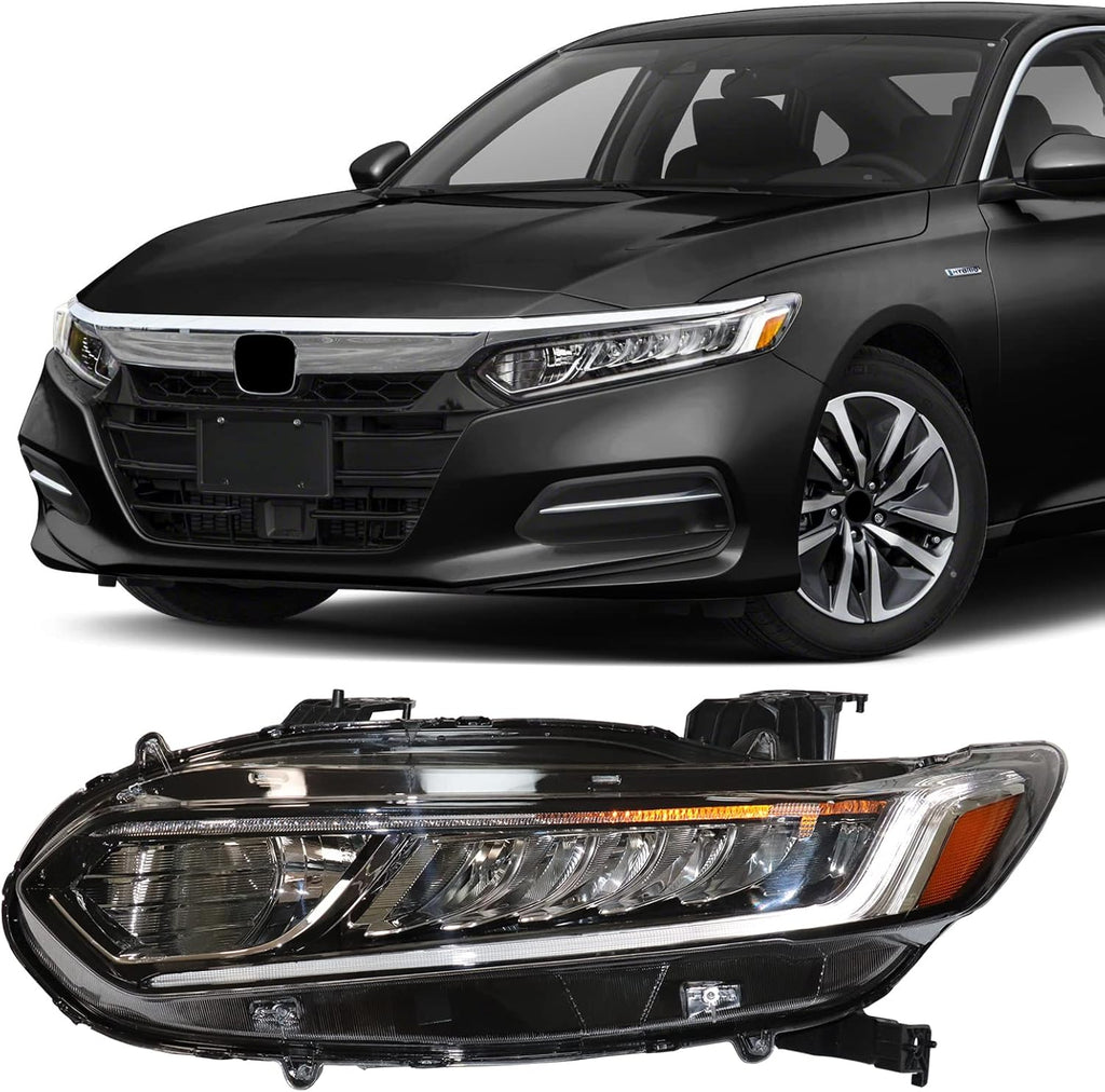 Driver Side Replacement Headlight Assembly for 2018-2022 Honda Accord O9982