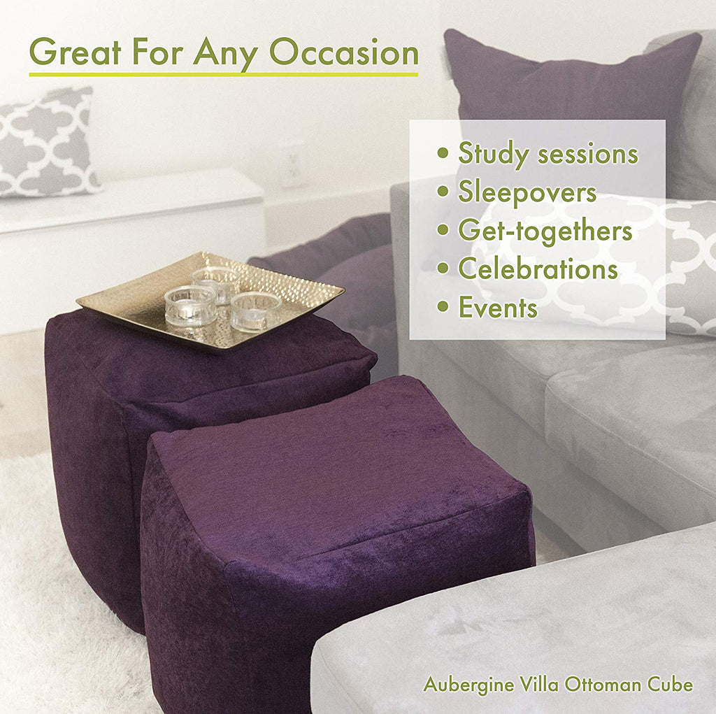 Indoor Ottoman Pouf Cube I9387