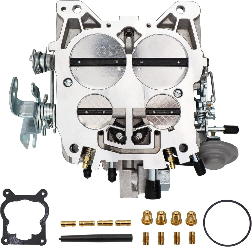 Carburetor 4 Barrel 750 CFM Manual Choke with Gaskets Plugs Jets B9549