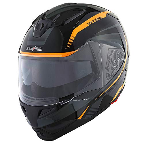 Modular Flip up Dual Visor Full Face Motorcycle Helmet D692