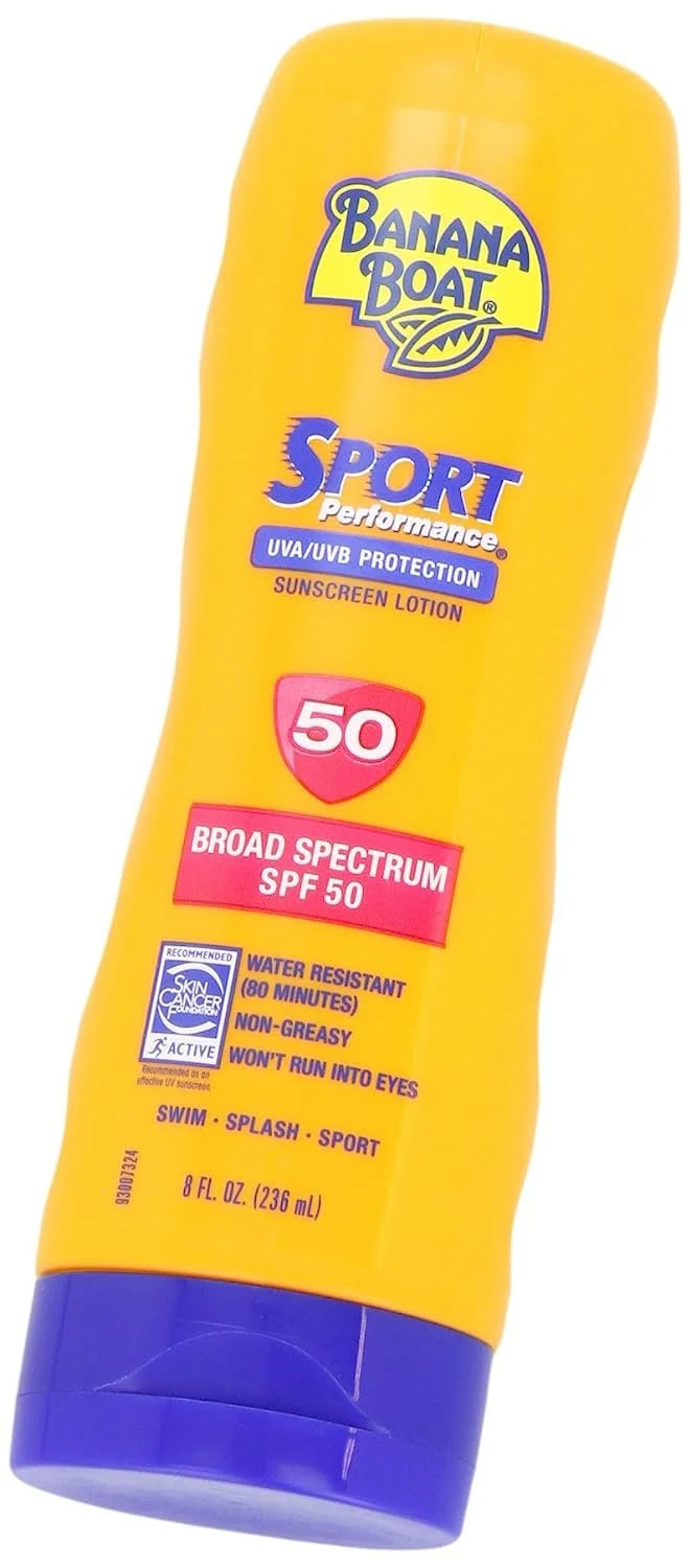 SPF 50 Sunscreen Lotion, 8 Fl Oz Pack of 2 V27826