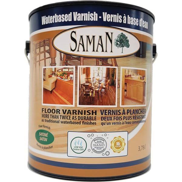 3.78 L Water Based Stain Varnish Satin Pack of 2 X255