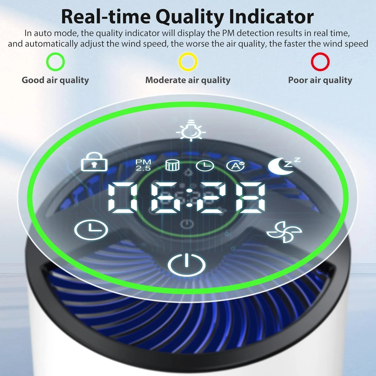 HEPA Filter Air Purifier (215 Sq.ft) J7739