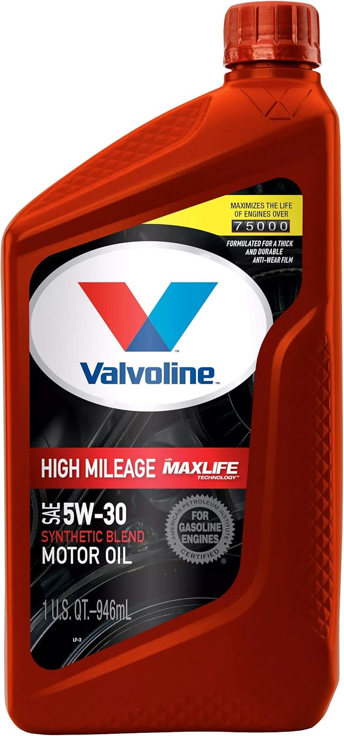 SAE 5W-30 Synthetic Blend Motor Oil 5 QT, Case of 3, Pack of 2 G7087