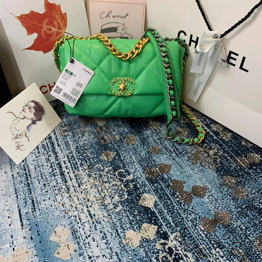 Green Handbag U6763