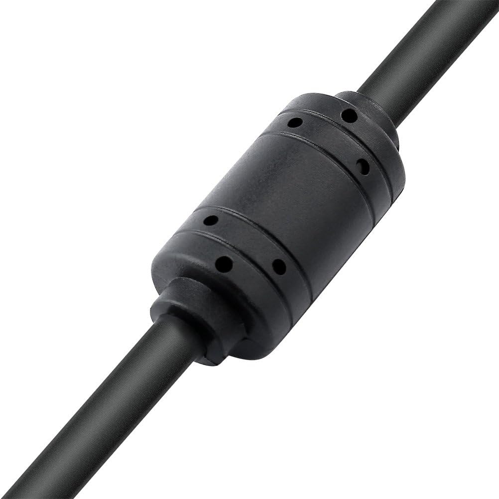 100 Feet VGA Cable Male to Male Black O3561