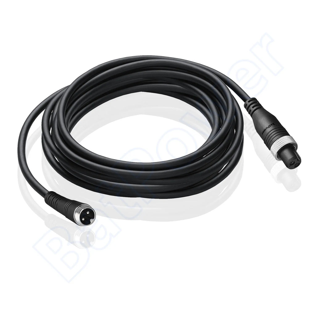 1.0M 2 Pin Electric Fishing Reel Battery Power Cord Cable D3264