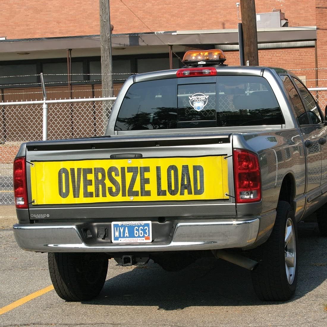 Oversized Load Banner 2 Pack Mesh 12 Inch x 60 Inch X1980