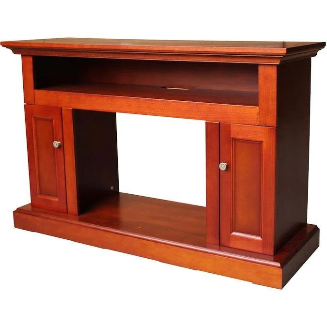 White Electric Fireplace with Entertainment Stand G778021