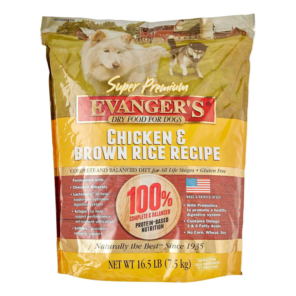 Chicken with Brown Rice Dry Dog Food J34673