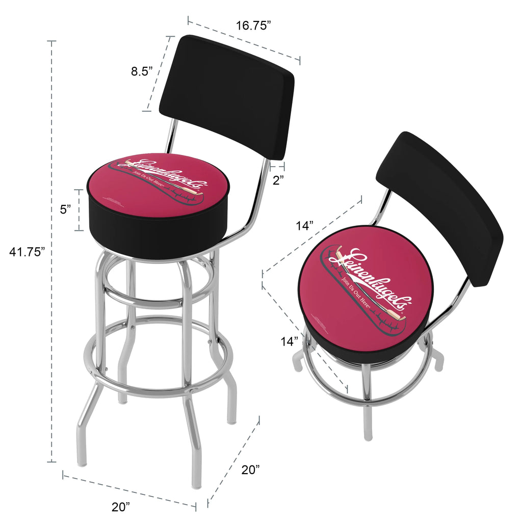 Bar Stool with Back Rest C5820