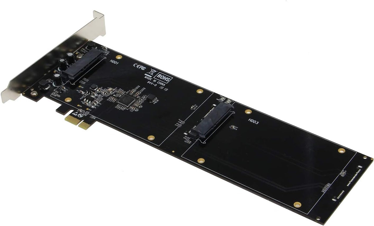PCI Express Quad 2.5 Inch SATA SSD Controller Card F5968