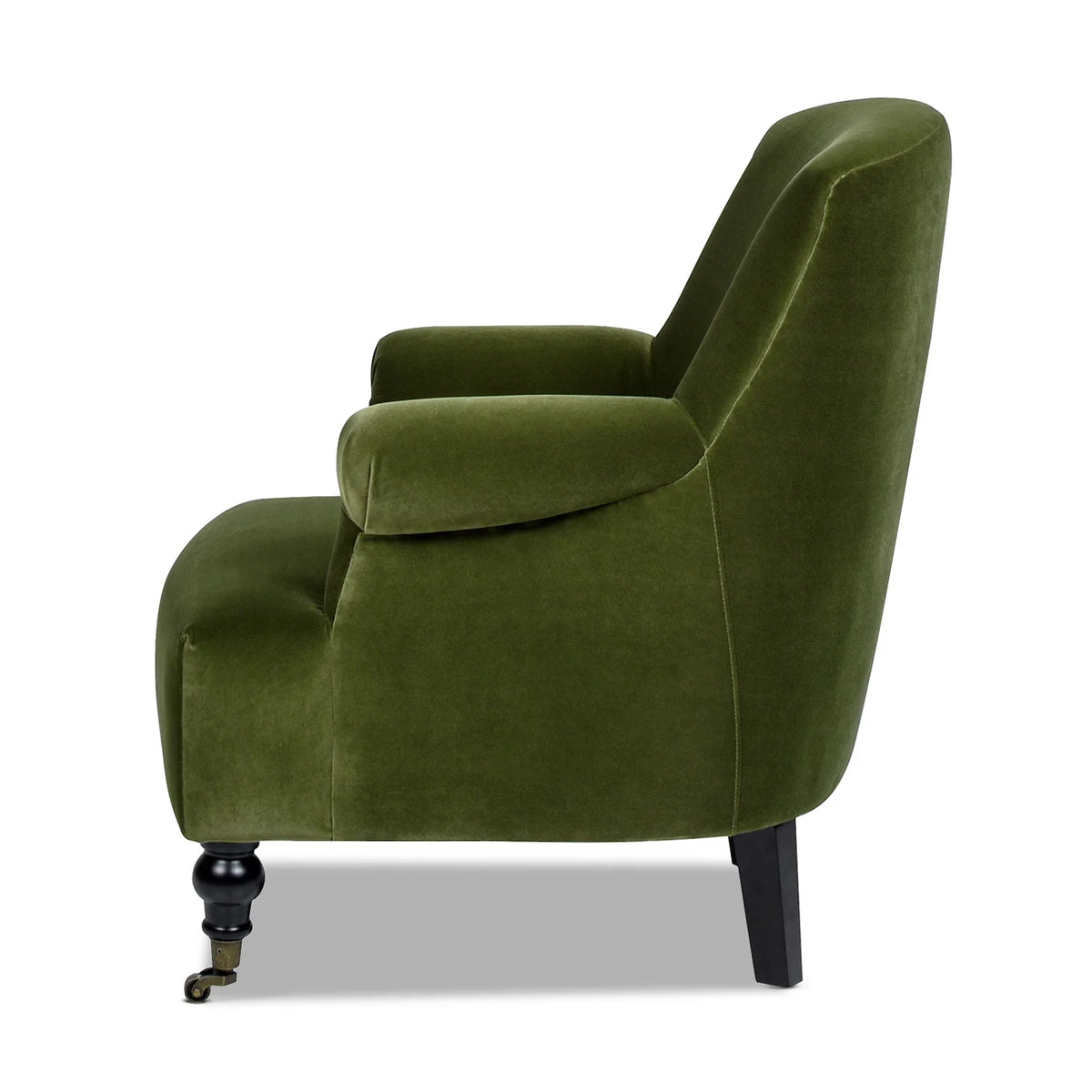 Olive Green Performance Velvet Accent Armchair M5126