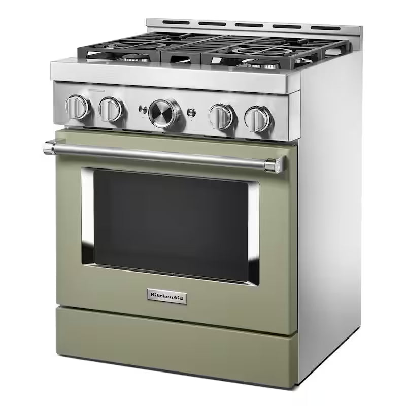 4.1 cu. ft. Smart Gas Range with Self-Cleaning and True Convection Y108162