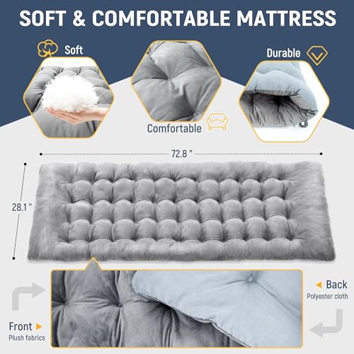 Adjustable 4-Position Folding Camping Cot with Mattress R860949