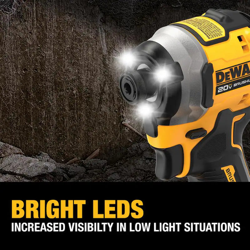 20V MAX Cordless Brushless Compact 1/4 in. Impact Driver J7811