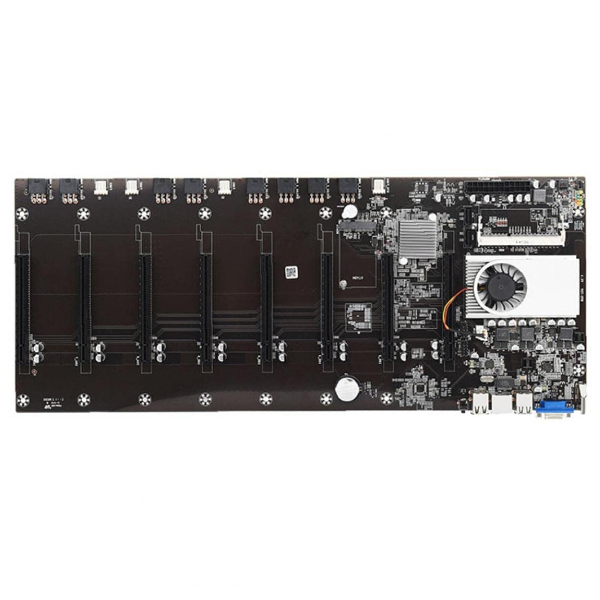 Mining Motherboard with 8 Video Card Slots A4797