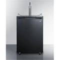 Black Built-in Electronic Beer Dispenser with Digital Thermostat A597726
