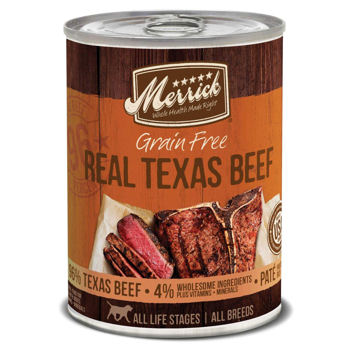 Grain Free Real Beef Canned Dog Food X992