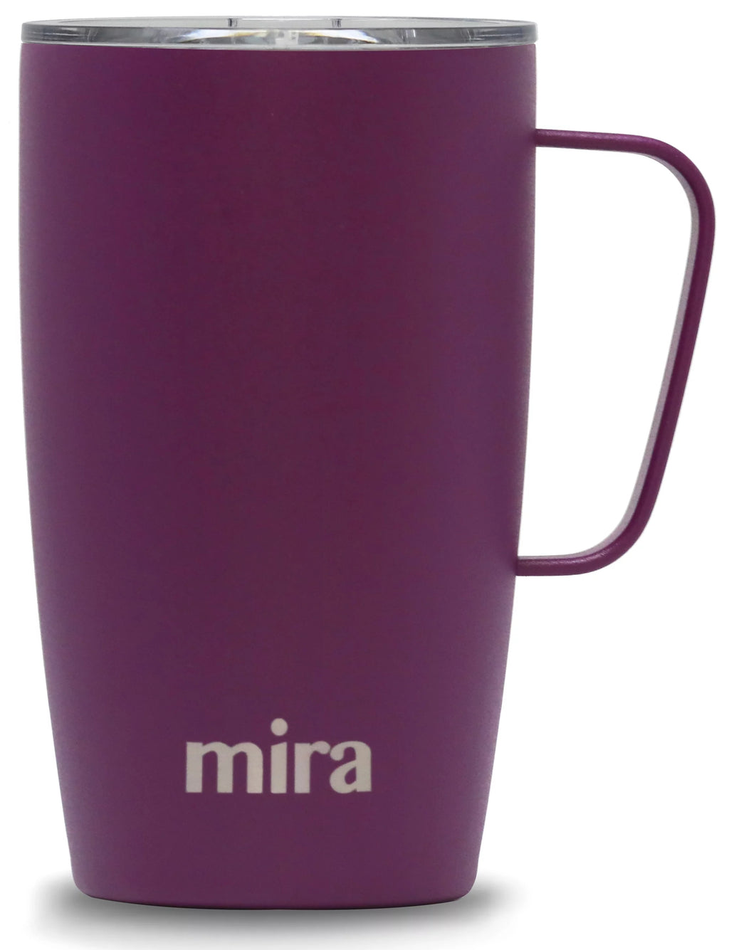18oz Stainless Steel Vacuum Insulated Coffee Mug with Handle & Lid P306220
