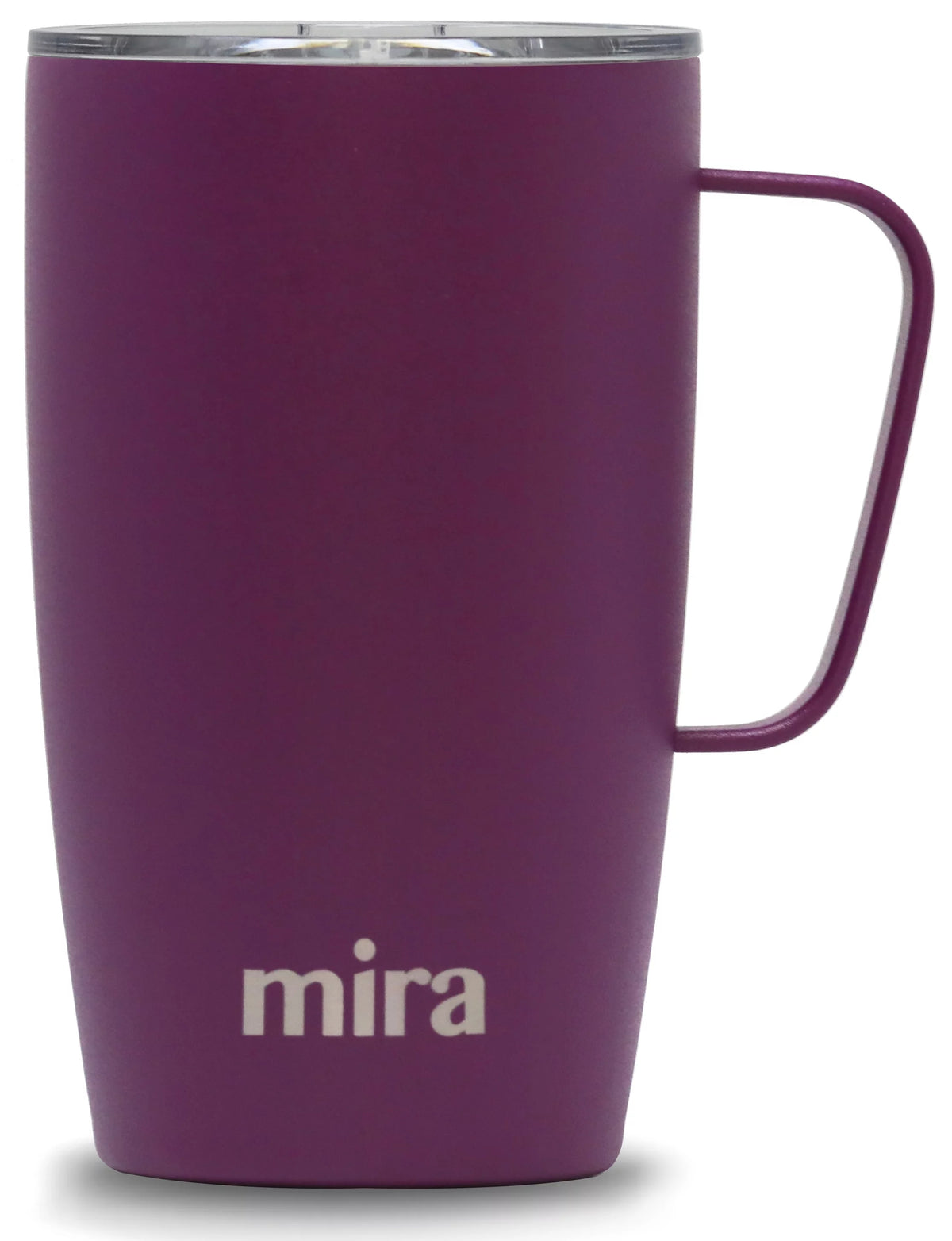 18oz Stainless Steel Vacuum Insulated Coffee Mug with Handle & Lid P306220