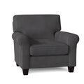 Nile Blue Espresso Wide Armchair J65429