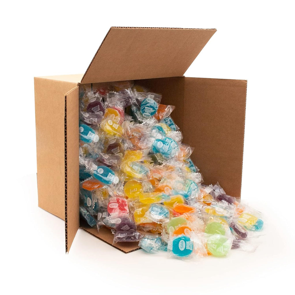 Assorted Fruit Jelly Patties Candy, 5 Pound Box (About 200 Count) Z899