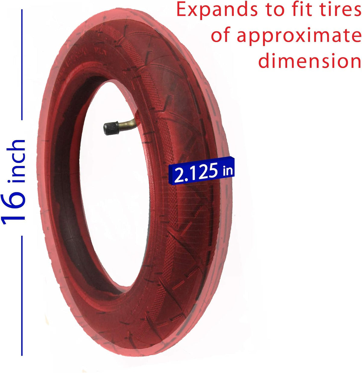 2 Pack Inner Tube & Tire Set for Bike E963492