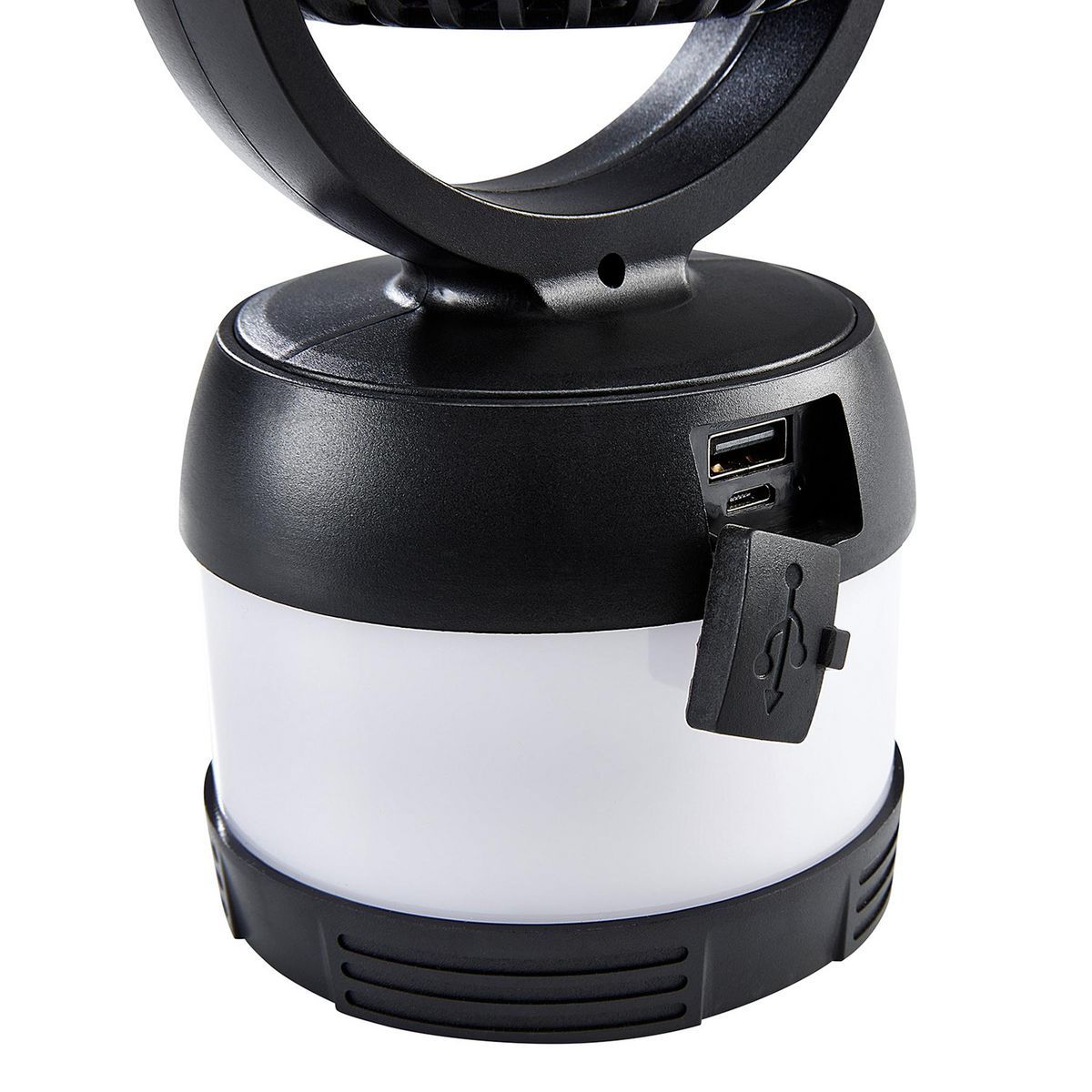 300 Lumen LED Rechargeable 3-in-1 Lantern, Fan, and Power Bank D2814
