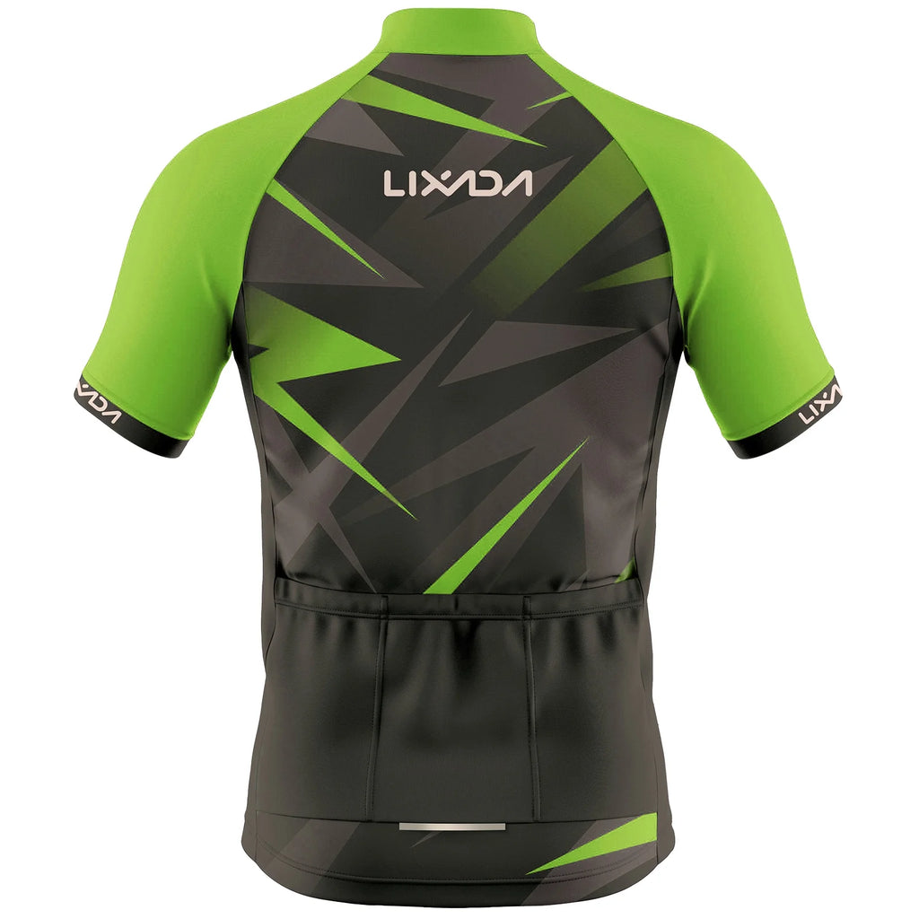 Breathable Cycling Jersey Short Sleeve Bike Shirt Padded Shorts MTB Suit M92515