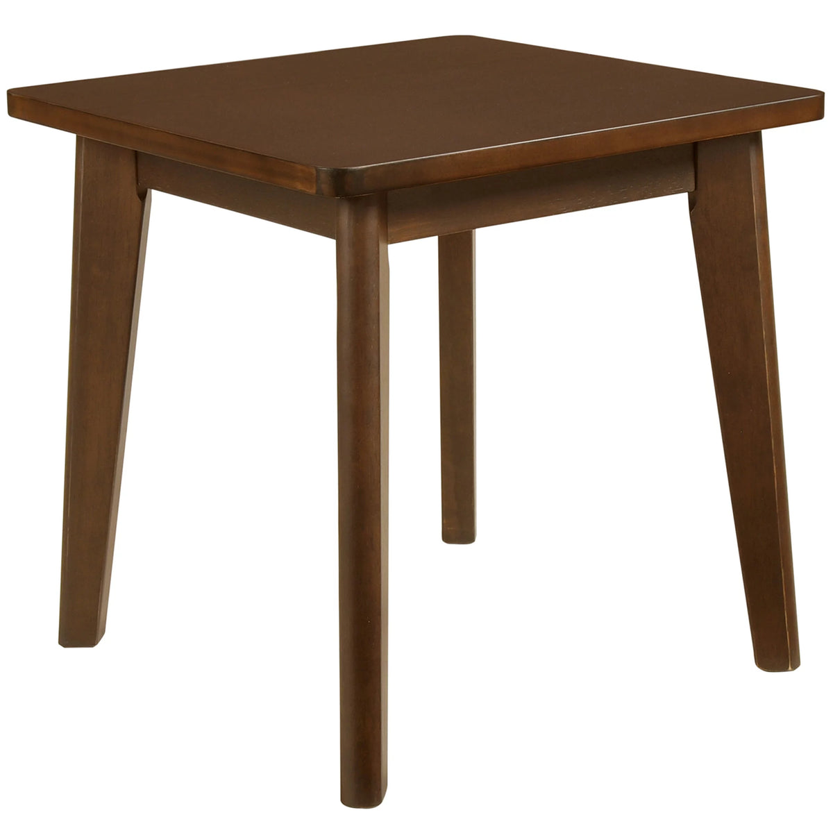 Mid-Century Square Wooden End Table J490535
