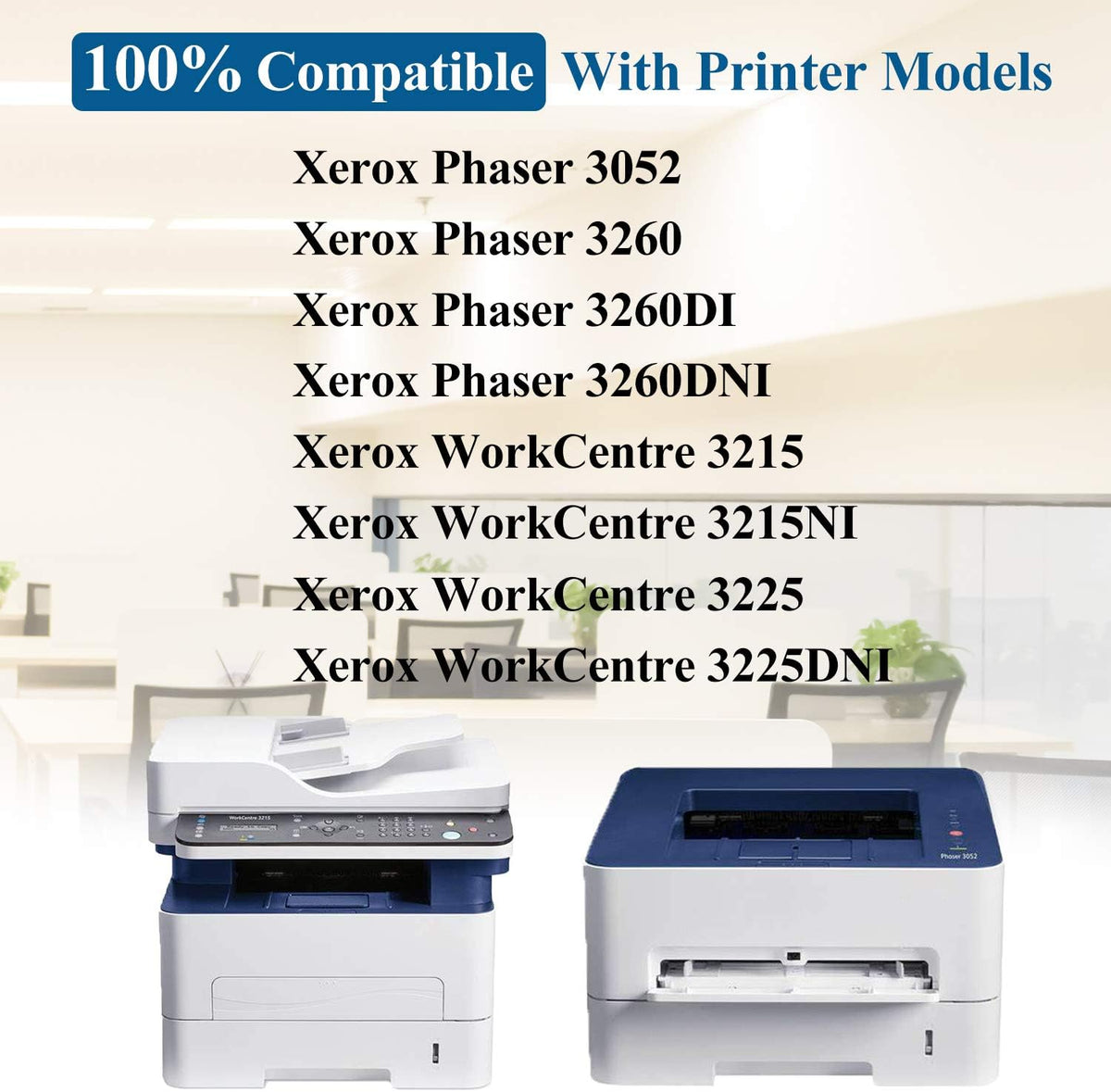 Black Compatible Toner Cartridge for Xerox Phaser Printer P9415