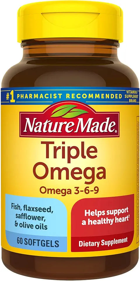 60 Softgels Omega 3-6-9 Supplement C842