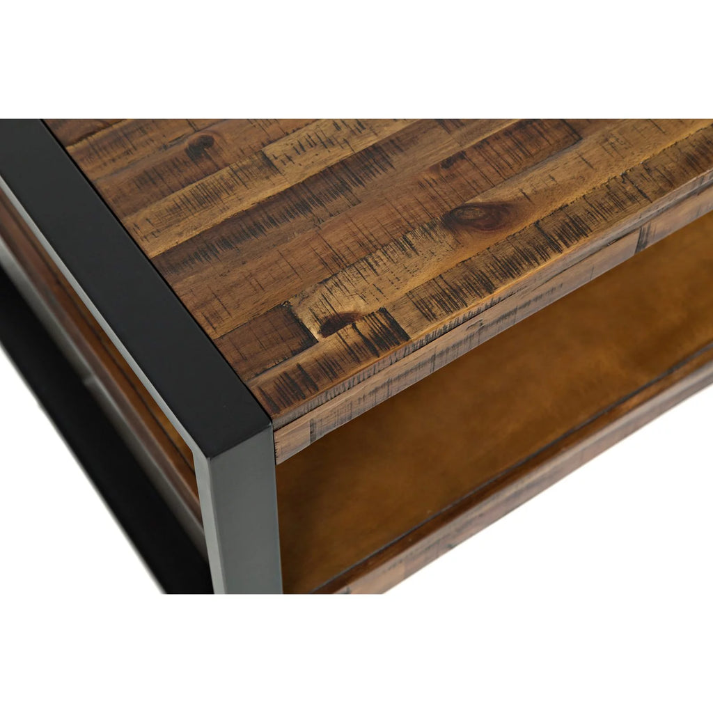 Distressed Acacia Coffee Table S383
