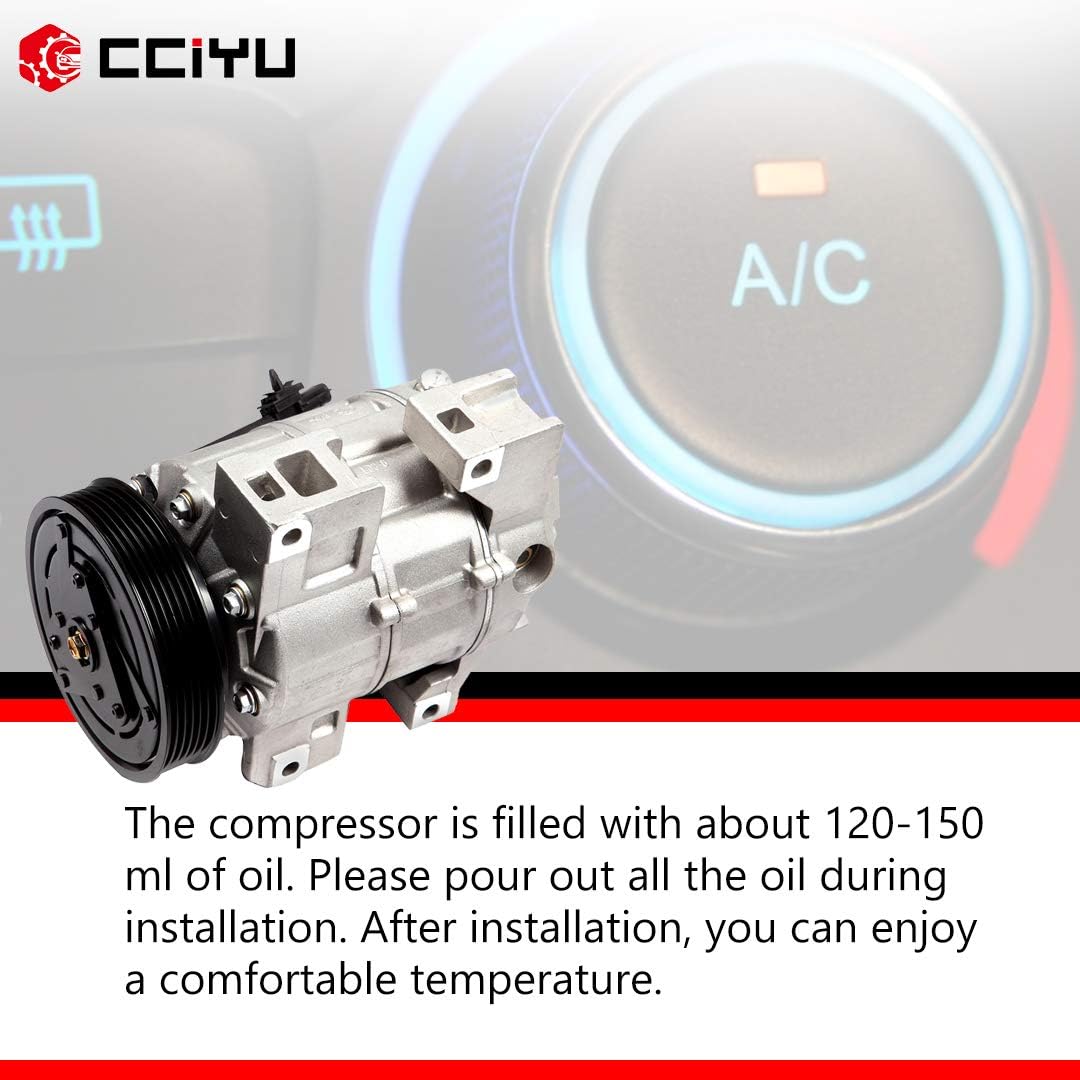 Air Conditioning Compressor for 2.5L 2007-2011 V3255