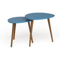 Blue Nesting End Table Set L965902