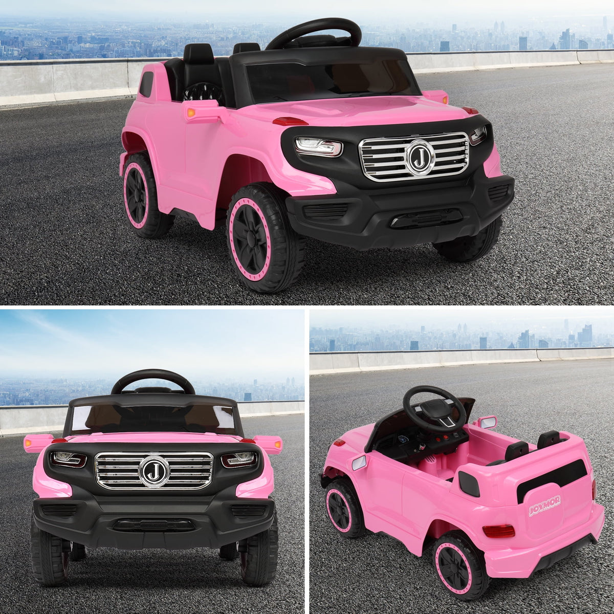 Pink Kids Ride on Car Electric Truck with Remote Control P864334